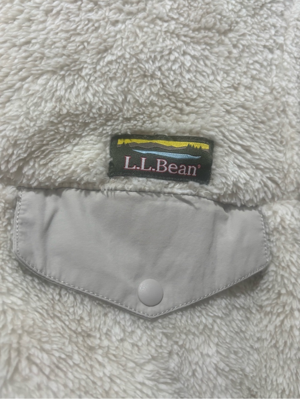 Women’s L.L.Bean Sherpa fleece Jacket